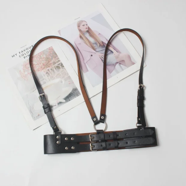 Harness z podwójnym pasem
