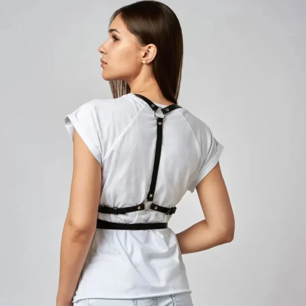 Harness krzyżowany z podwójnym pasem