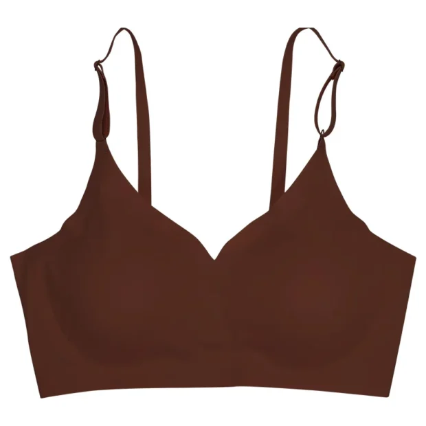 Bezszwowy biustonosz typu Ice Silk z efektem push-up