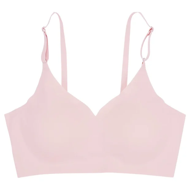 Bezszwowy biustonosz typu Ice Silk z efektem push-up