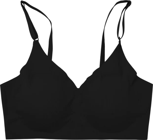 Bezszwowy biustonosz typu Ice Silk z efektem push-up