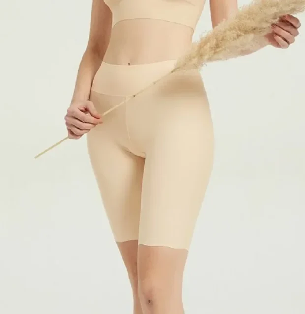 Krótkie legginsy damskie z wysokim stanem