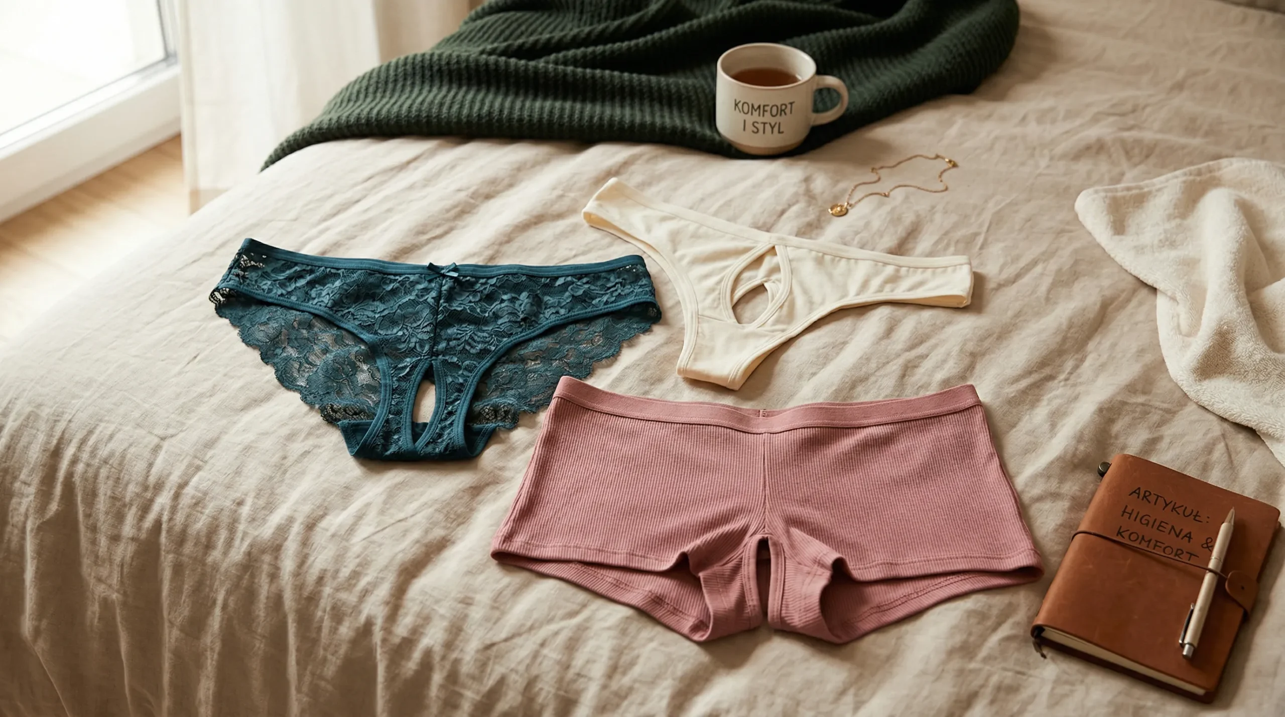 Czy bieliznę z otwartym krokiem można nosić na co dzień? Fakty o higienie i komforcie